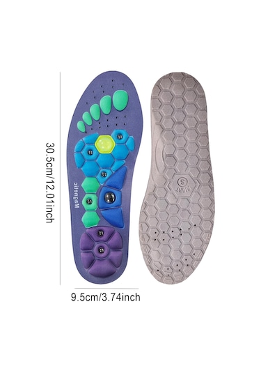 Homyl 2x Akupresür Tabanlıkları Kesilebilir Masaj Koşu