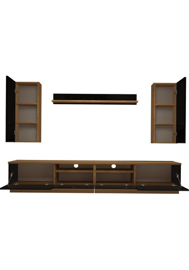 Decoraktiv Trendstyle 5220d Mdf Tv Ünitesi Tv Sehpası Pera - Siyah