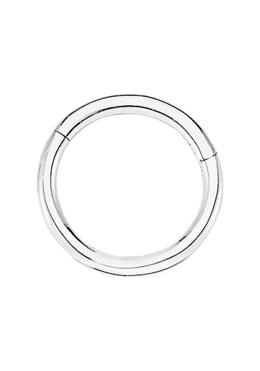 Altın Sepeti Beyaz Altın 13 Mm Halka Piercing As25pcb3r3 Beyaz
