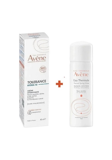 Avene Tolerance Hydra-10 Hydrating Cream 40 ML + Avene Eau Thermale Spring Water 50 ML