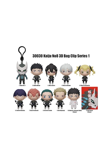 Kaiju No: 8 Klipsli Figür Seri 1 30030
