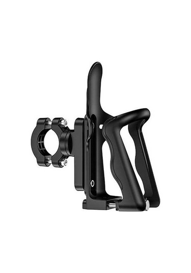 Pazly Bisiklet Su Şişesi Tutucu Dönen Motosiklet İçecek Montaj Kafesi Siyah Siyah