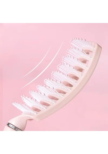 3B Trend Topuzlu Saç Açma Fırçası Pembe