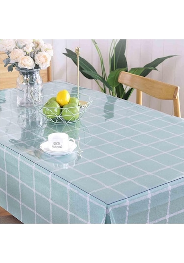 Şeffaf Pvc Masa Örtüsü 0,80 Mm