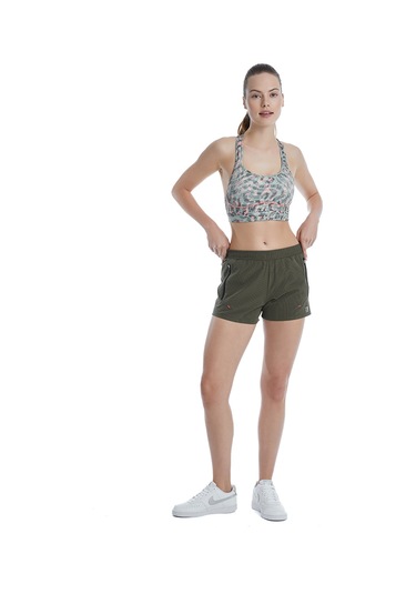Blackspade Kadın Spor Şort 70508 - Haki Haki