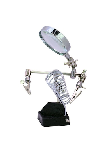 Powermaster Pm-1630 3 Konumlu Büyüteçli Havya Standı - 7194