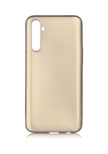 Realme 6 Pro Kılıf Esnek Yapılı İnce Slim Silikon Kapak Ryc/premier Gold