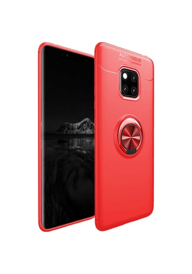 Huawei Mate 20 Pro Yüzüklü Manyetik Ravel Kilif 513799599