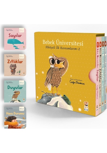 Bebek Üniversitesi Hikayeli İlk Kavramlarım 2 - Çağrı Odabaşı - Sincap Kitap