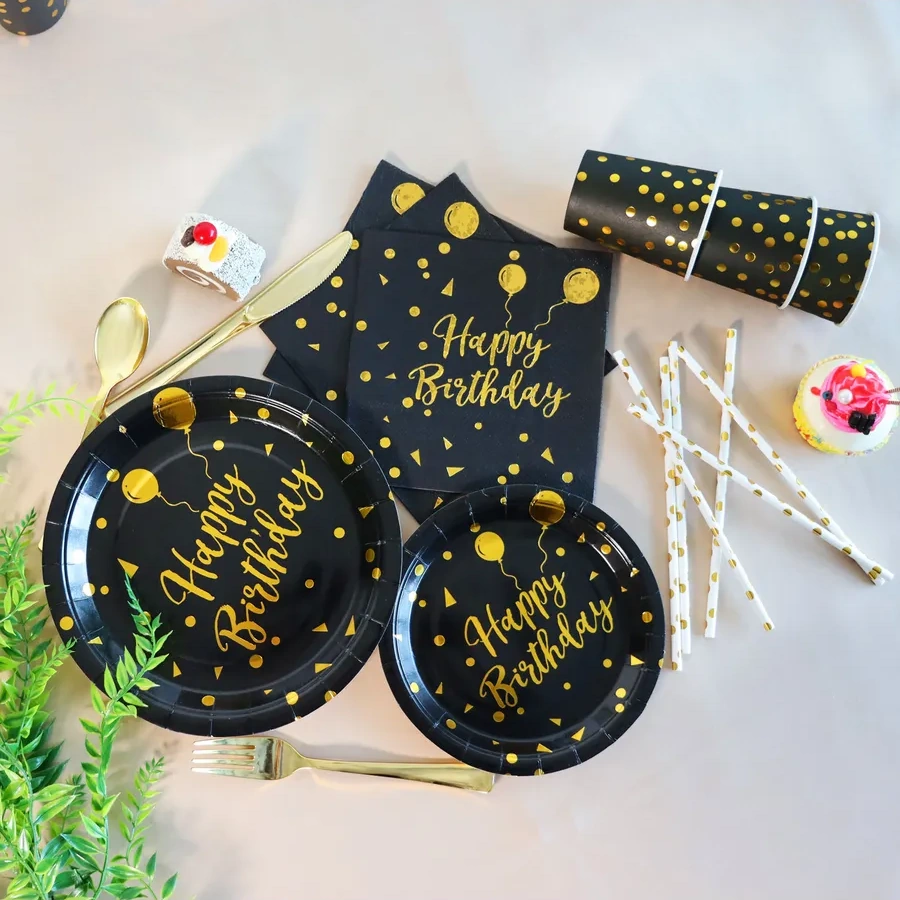 Frenco Doğum Günü İçin 10 Kişilik Tek Kullanımlık Sofra Takımı 297277571 100 adet