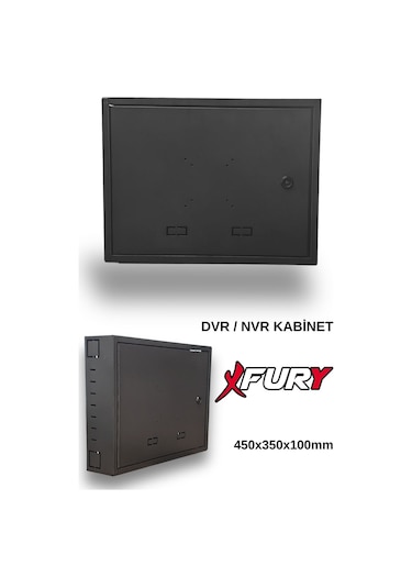 Fury Dvr/nvr Cctv Rack Kabinet 1u 19 '' W 45 H 35 D 10