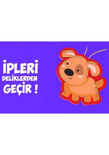 Rossie Ahşap İp Geçirme El Becerisi Oyunu - Seri 2