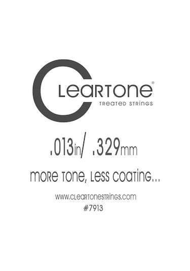 Cleartone Plain Single 013 - Tek Tel Elektro Gitar Tek Tel