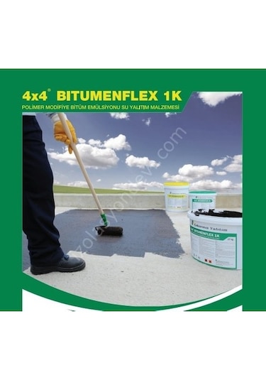 Çukurova 4x4 Bitümenflex 1k Likit Membran 17 Kg.