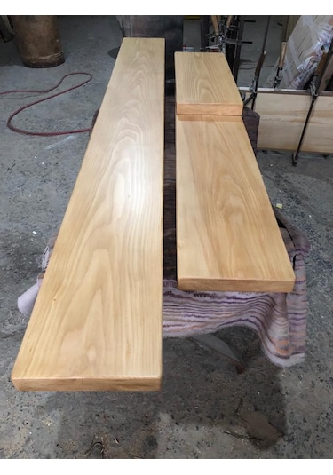 Bintaşmobilya Kütük Raf 200X25.Cm
