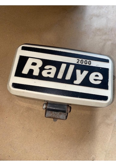 Halogen Rally 2000 Sis Lambası Dikdörtgen Kapaklı Eski Üretim Etiketçilere Özel