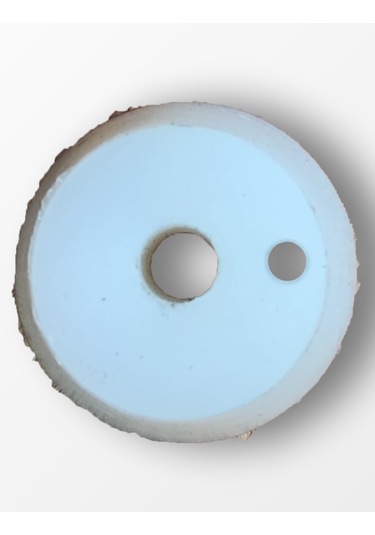 Silikon İki Delikli Sifonlama Tıpası - Damacanaya Uygun, Kokusuz, Gıda İle Temasa Uygun