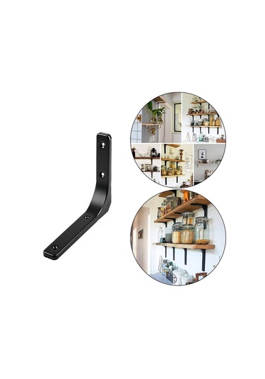 Suntek Magideal Ağır Hizmet Tipi Raf Aparatı Duvar Siyah-8-inç Siyah