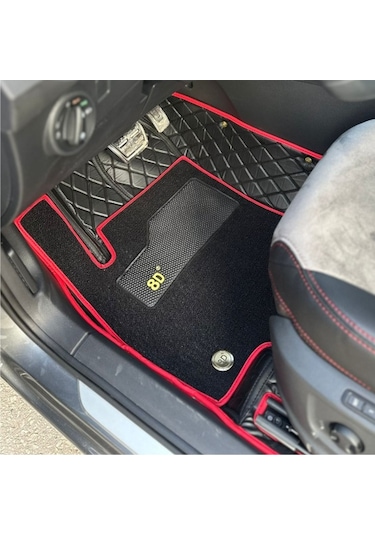 Seat Ateca Aracına Özel 8d Çift Katmanlı Havuzlu Paspas Takımı