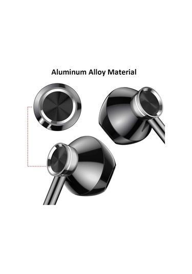 Kulaklık, Gümüş Rengi Ve Metal Ağır Bass -