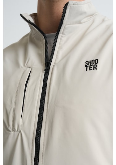 Shooter Sportswear Deluxe Erkek Yelek Üç Cepli İçi Polarlı Regular Kalıp Lacivert Taş