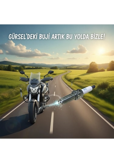 Bajaj Pulsar İridium Orta Buji Ns200 Rs200 Dominar 400 Uyumlu Champion Buji