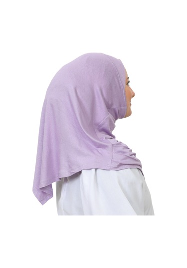 Hazır Giyim Türban Yumuşak Başörtü Şal - Lila Lila