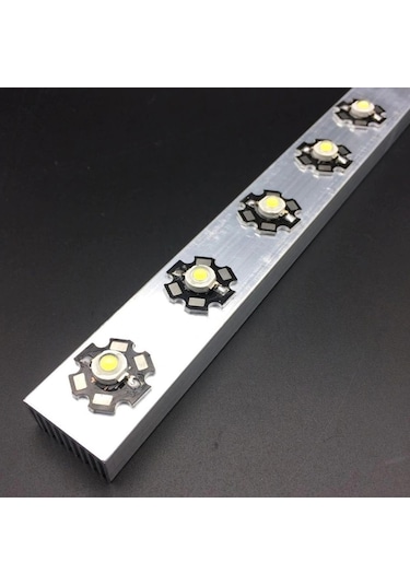 Alüminyum Soğutucu Profil Led Soğutma Profili 52 X 23 Mm 487818176