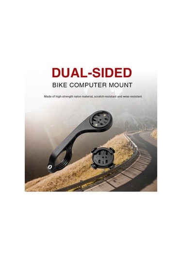 Xindoker Bisiklet Bilgisayarı Tutucu, Meilan C2 İçin Yerine Geçici, Çift Taraflı Montaj, Kolay Kurulum, Üniversal Uyum, Yüksek Dayanıklı Nilon + 304 Çelik Siyah