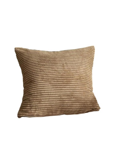 Homyl Kadife Yastık Kılıfı - Lüks Kahverengi