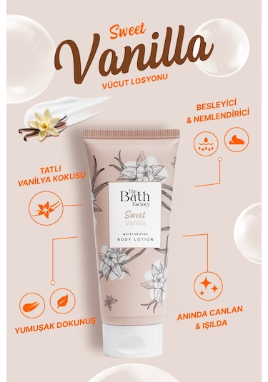 Vanilyalı Vücut Losyonu 200 Ml