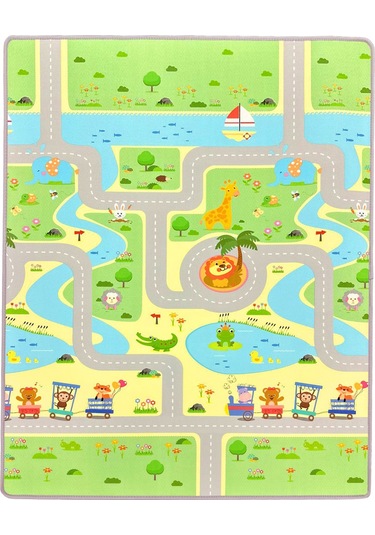 Dophia Hello Baby Cute Robots Oyun Halısı 150x180