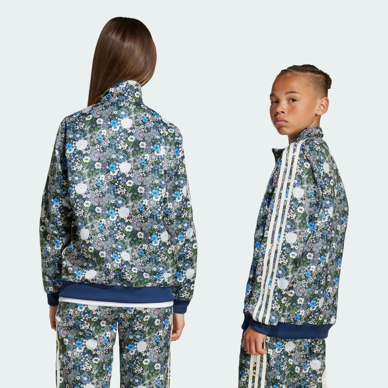 Adidas Originals X Liberty London Firebird Çocuk Sweatshirt C-adıjv7823c40a00 Mavi