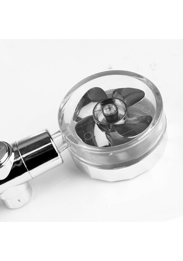 Qingmipy Yüksek Basınçlı El Tipi Duş Başlığı - Tek Tuşlu Açma/kapama, 360 Döner, Su Tasarruflu Mavi Diğer