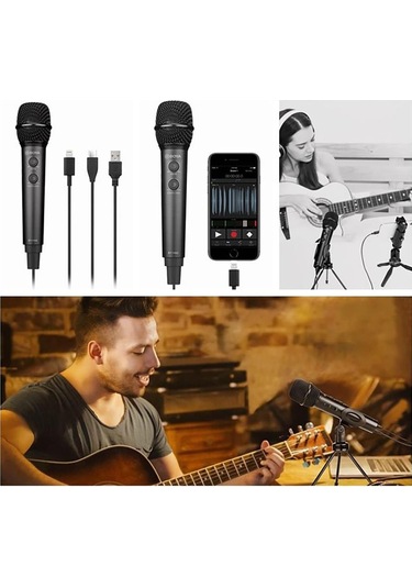 Boya By-hm2. Pc. Telefon. Dijital El Mikrofonu