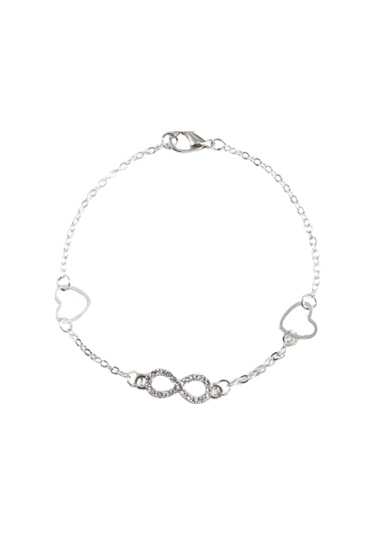 Suntek Plaj Kadın Çiftler Için Çift Kalp Halhal Gümüş Gümüş