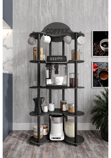 Cortado Kahve Köşesi Siyah Siyah