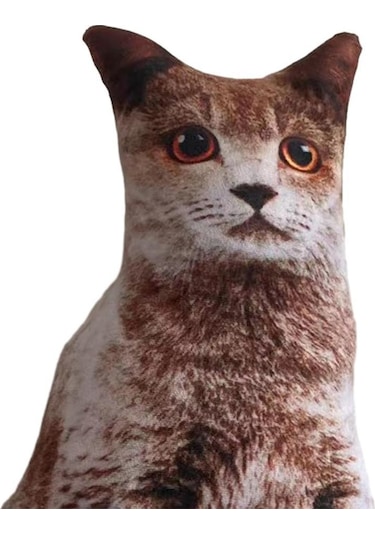Suntek 3d Simülasyon Kedi Peluş Oyuncak Gerçekçi Sevimli
