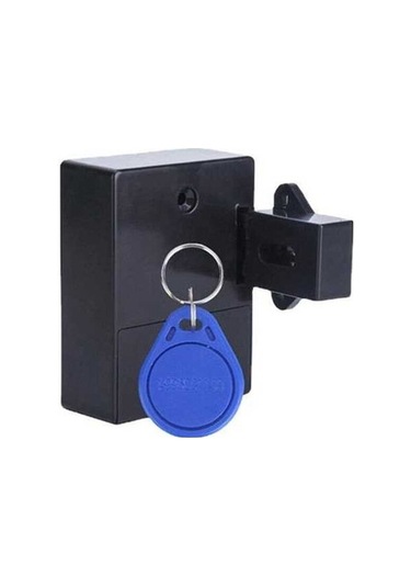 Jokmae Siyah Gizli Sensörlü Dijital Kilit - Emıd Kartlı, Pilli Dolap Güvenliği