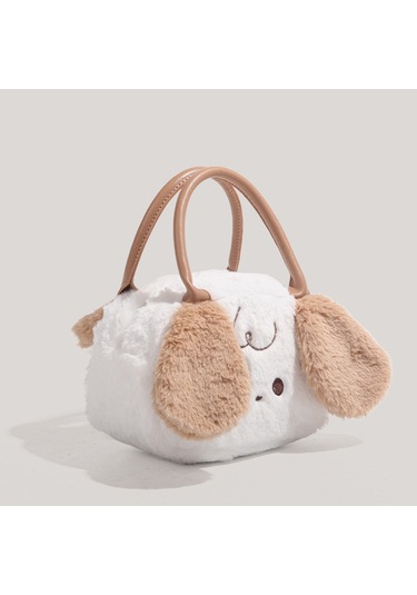 Charhp&kejnt Peluş Çanta Sevimli Köpek Yavrusu Çanta Peluş Çanta Diğer Çok Renkli