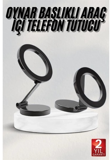 Bfs Araç Içi Telefon Tutucu İos Uyumlu Magsafe Manyetik Mıknatıslı