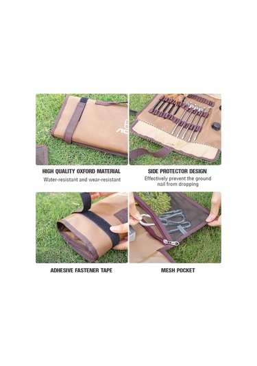 Tongxida Öxford Malzeme Portatif Kamp Aletleri Çantası - Çadır İçin Taşınabilir Saklama Çantası Farklı Renkler Çok Renkli