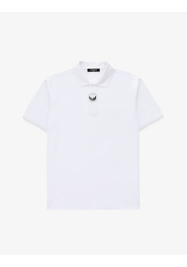 Pierre Cardin Erkek Beyaz Tişört Basic 50321128-vr013