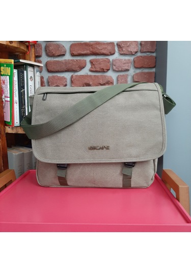 Escape Postacı Evrak Ve Bilgisayar Çantası 3610 Gvn-0065 Açık Haki