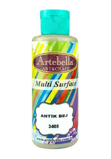 3405130 Artebella Multi Surface Boya 130Cc Antik Bej