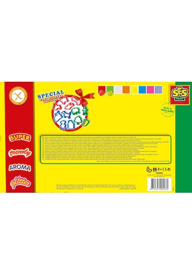 Ses Creative Oyun Hamuru Tutkusu 8 x 90 G Ve Kesici Kalıplar