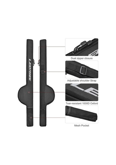 Pazly 85/106/126cm Omuz Askılı Olta Takımı Saklama Çantası Balıkçılık Ekipma