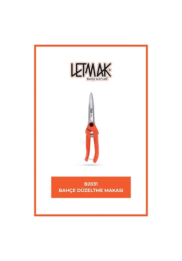 Bahçe Düzeltme Makası - B2031