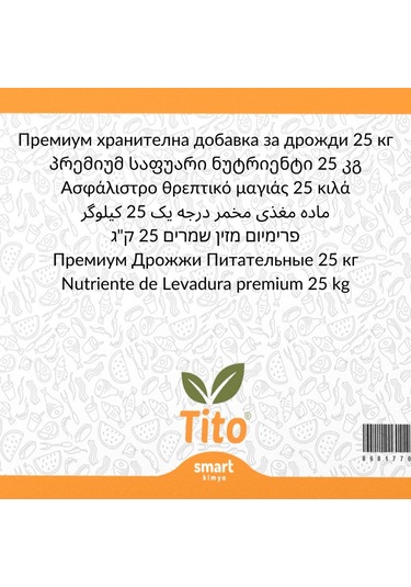 Tito Premium Maya Besini 25 KG
