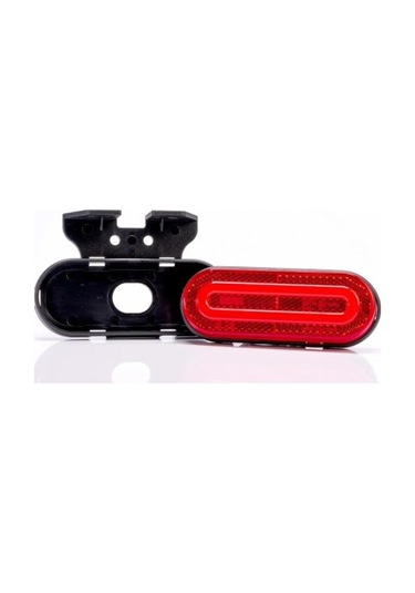 Frıstom 12v-36v Yan İkaz Lambası Dorse Side Marker Kırmızı Neon Ledli E9